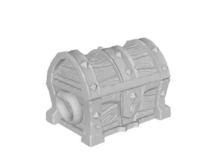 Treasure chest - Fantasy tabletop terrain